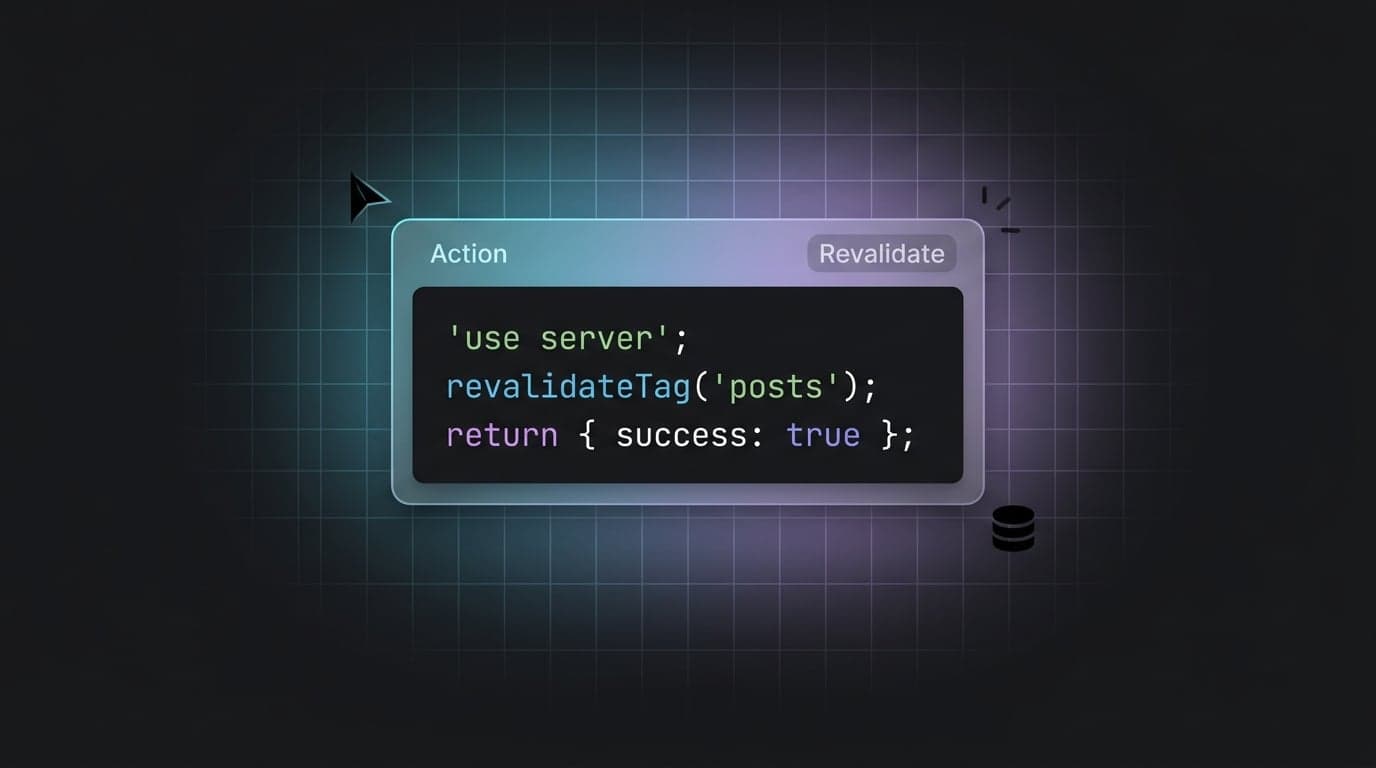 إجراءات خادم Next.js والتخزين المؤقت المتقدم في App Router