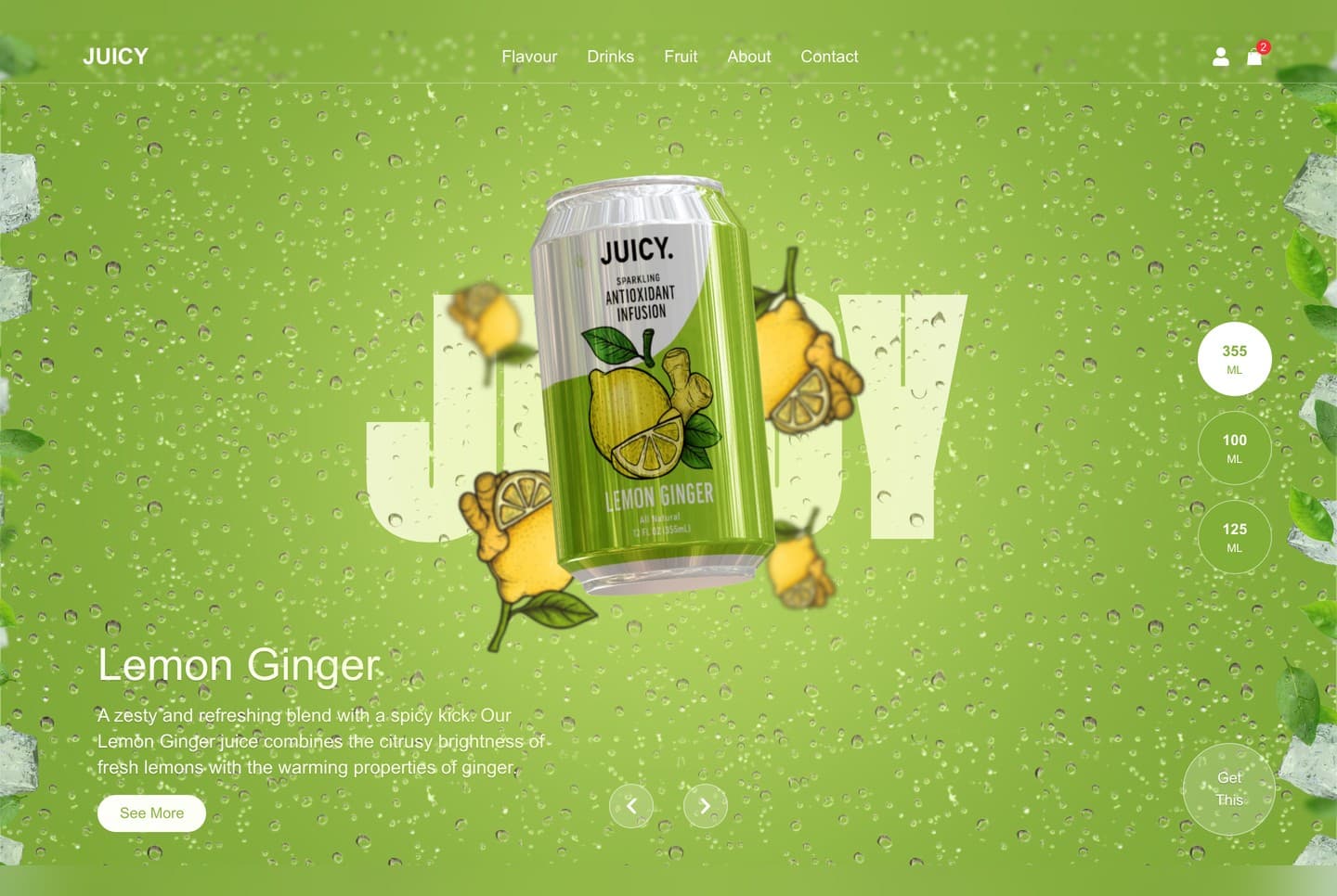 3D Landing Page Template - Next.js Landing template preview - Aniq-UI