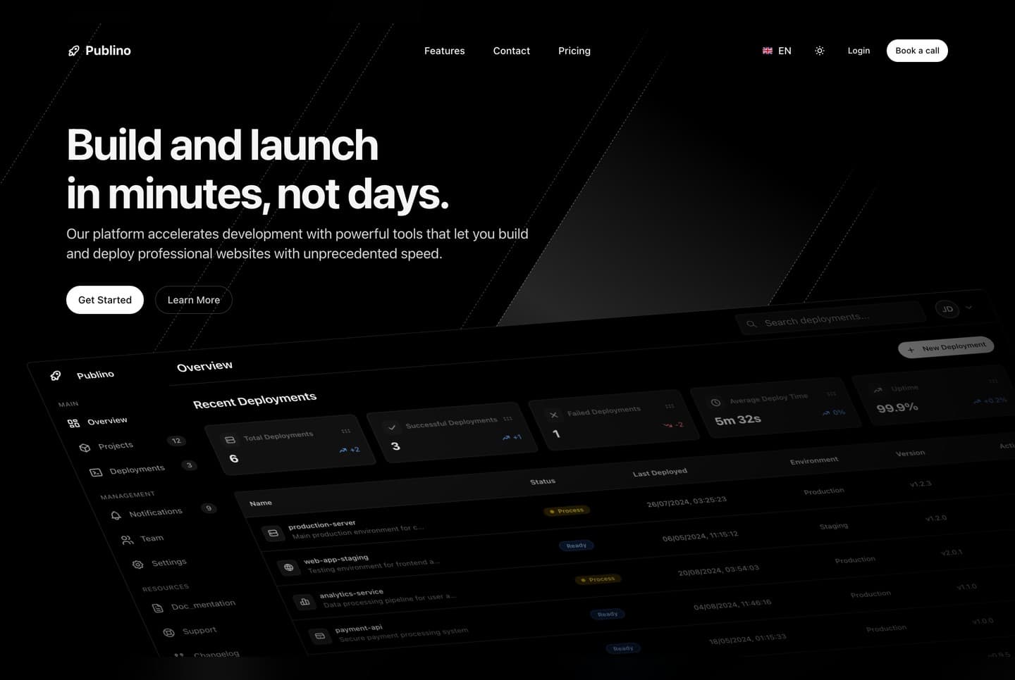 Next.js Landing Page Template (2026 Edition) - Next.js Landing template preview - Aniq-UI