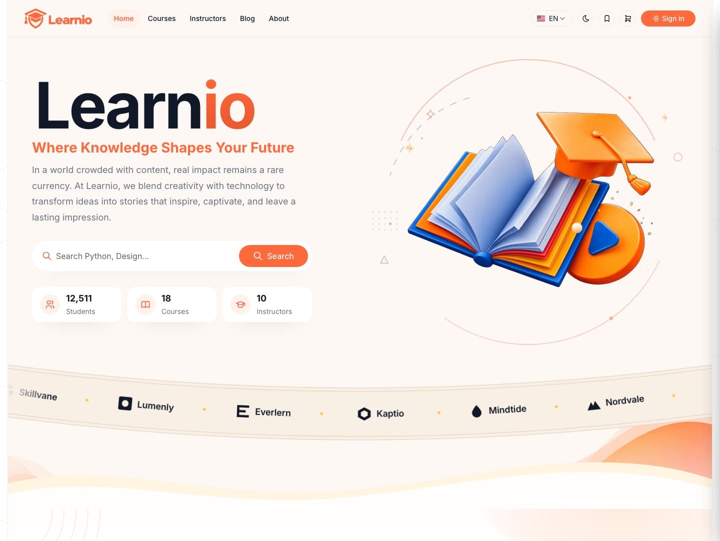 Student website