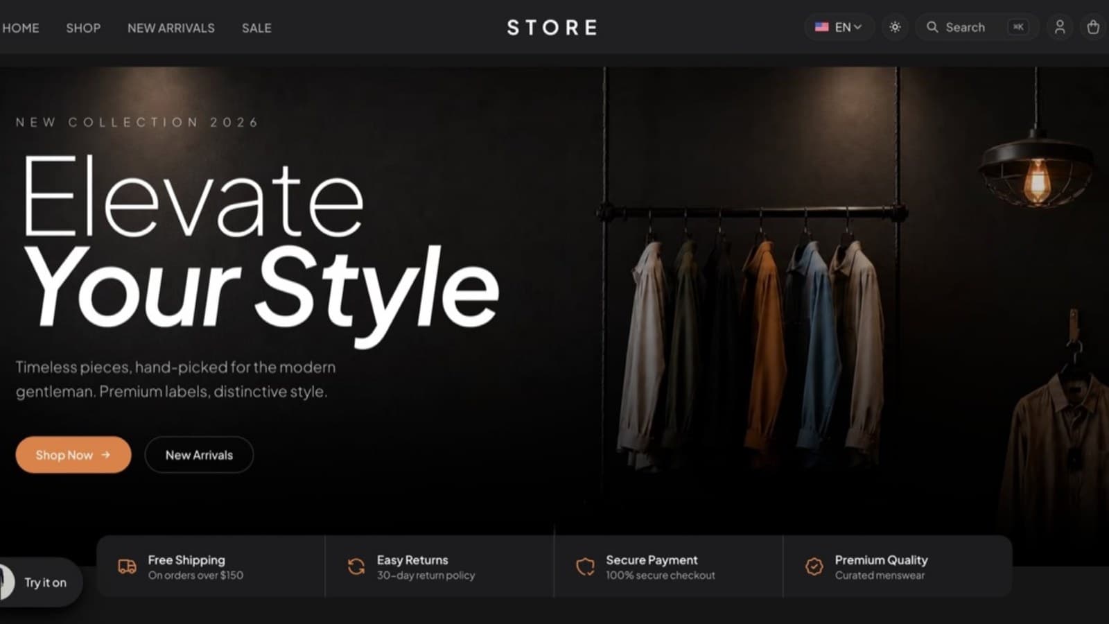 Mejores plantillas de ecommerce Next.js 2026 (gratis y de pago)