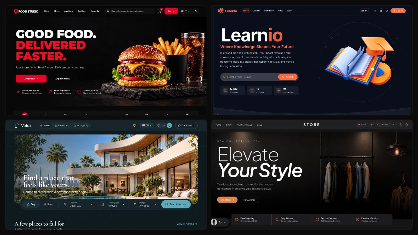 Mejores plantillas Next.js para 2026: gratis y premium
